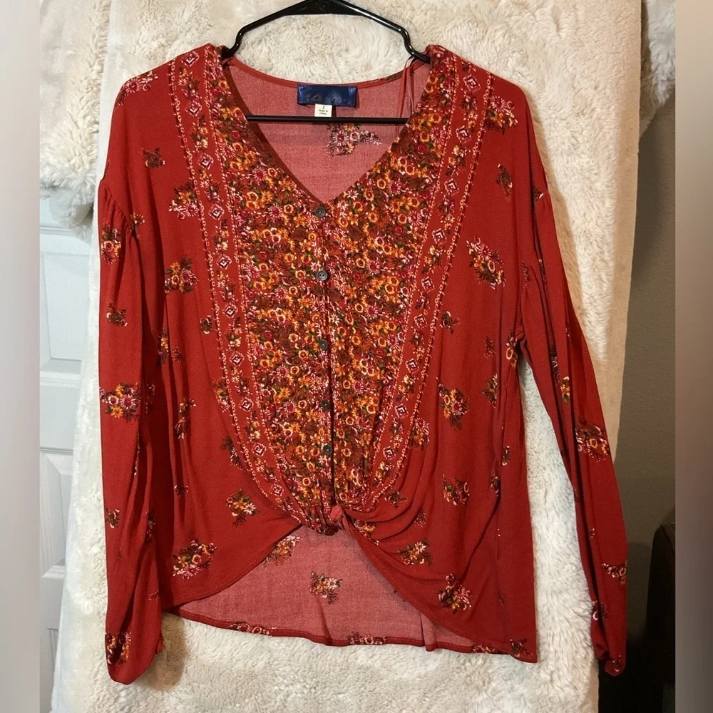 Francesca long sleeve blouse - Picture 1 of 3